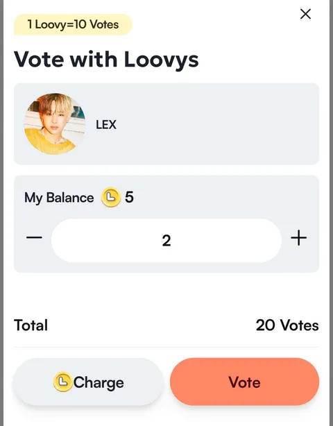 Loovy 投票